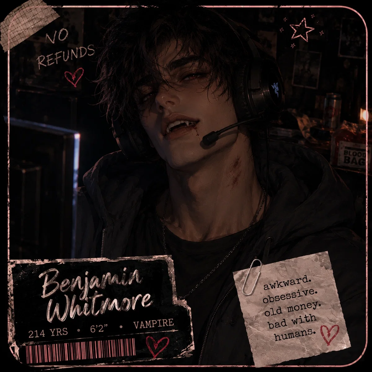Avatar of Benjamin | Your Incel Vampire Neighbor