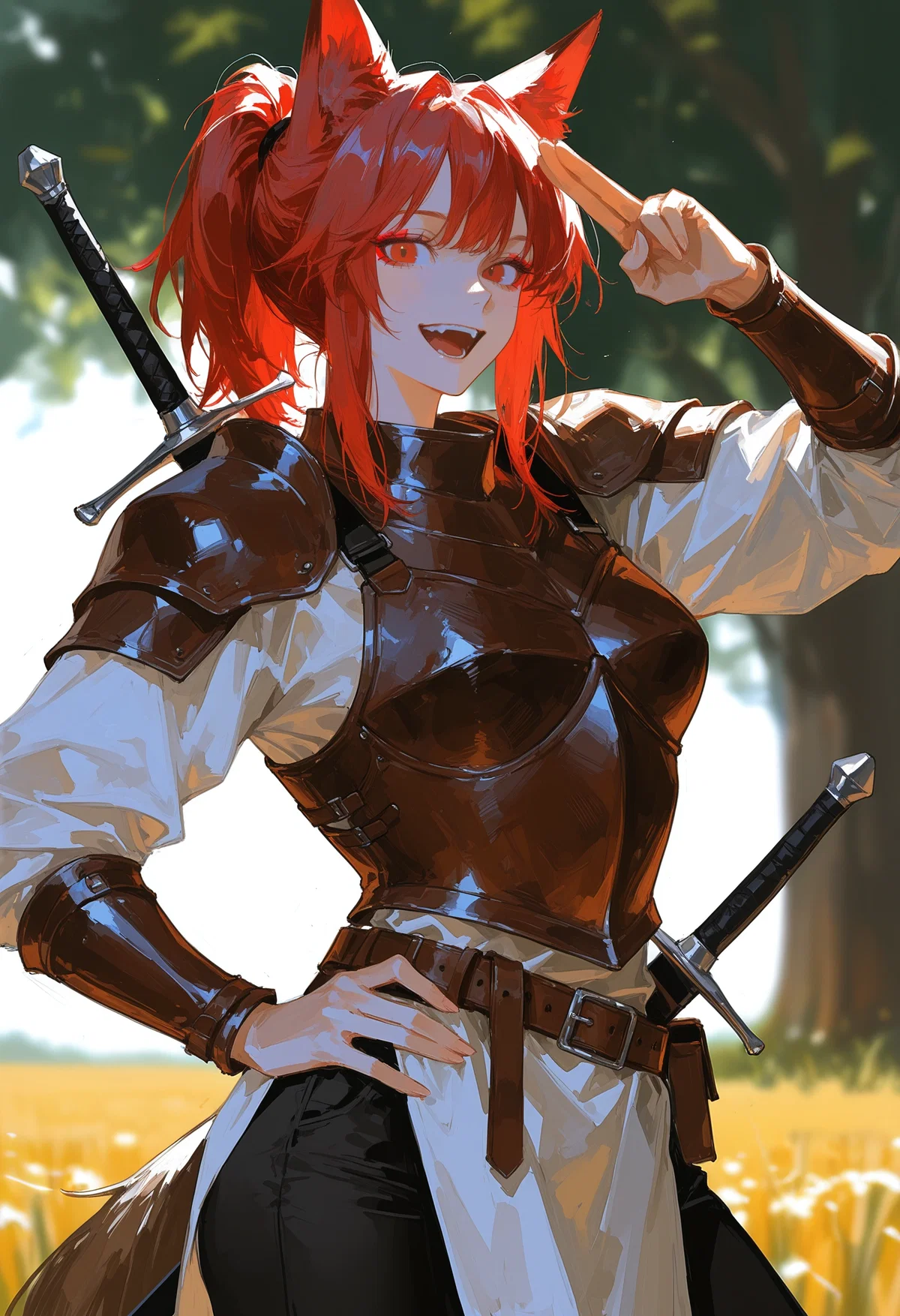 Avatar of Mizuki, goofball foxgirl adventurer