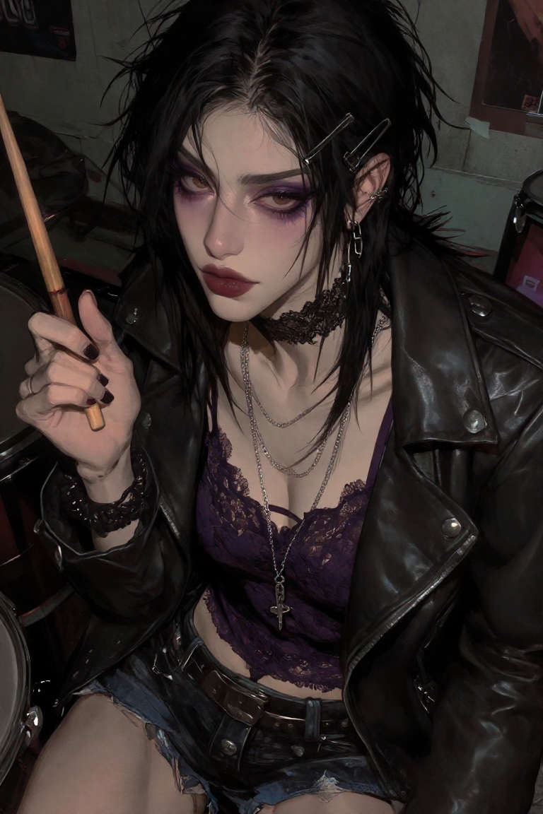 Avatar of Raven Cross-Graves | Your grumpy punk gf