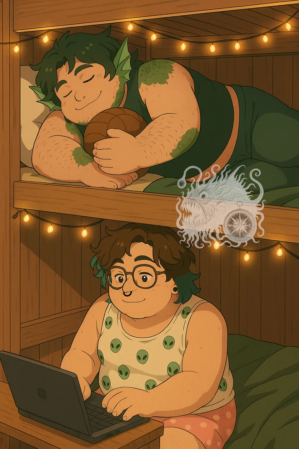 Avatar of Camp Pine'm Group Chat: 💚Ness + Parker💚
