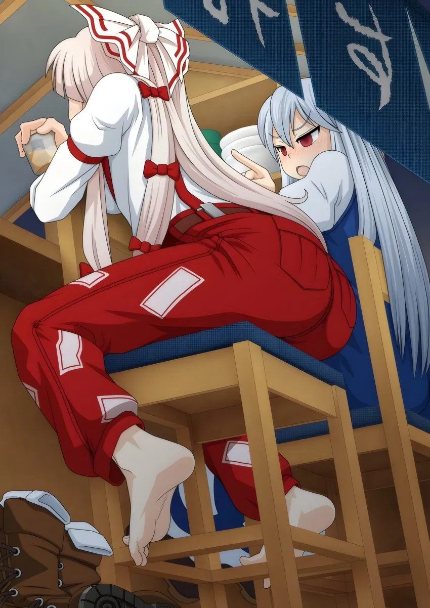 Avatar of Mokou and Keine