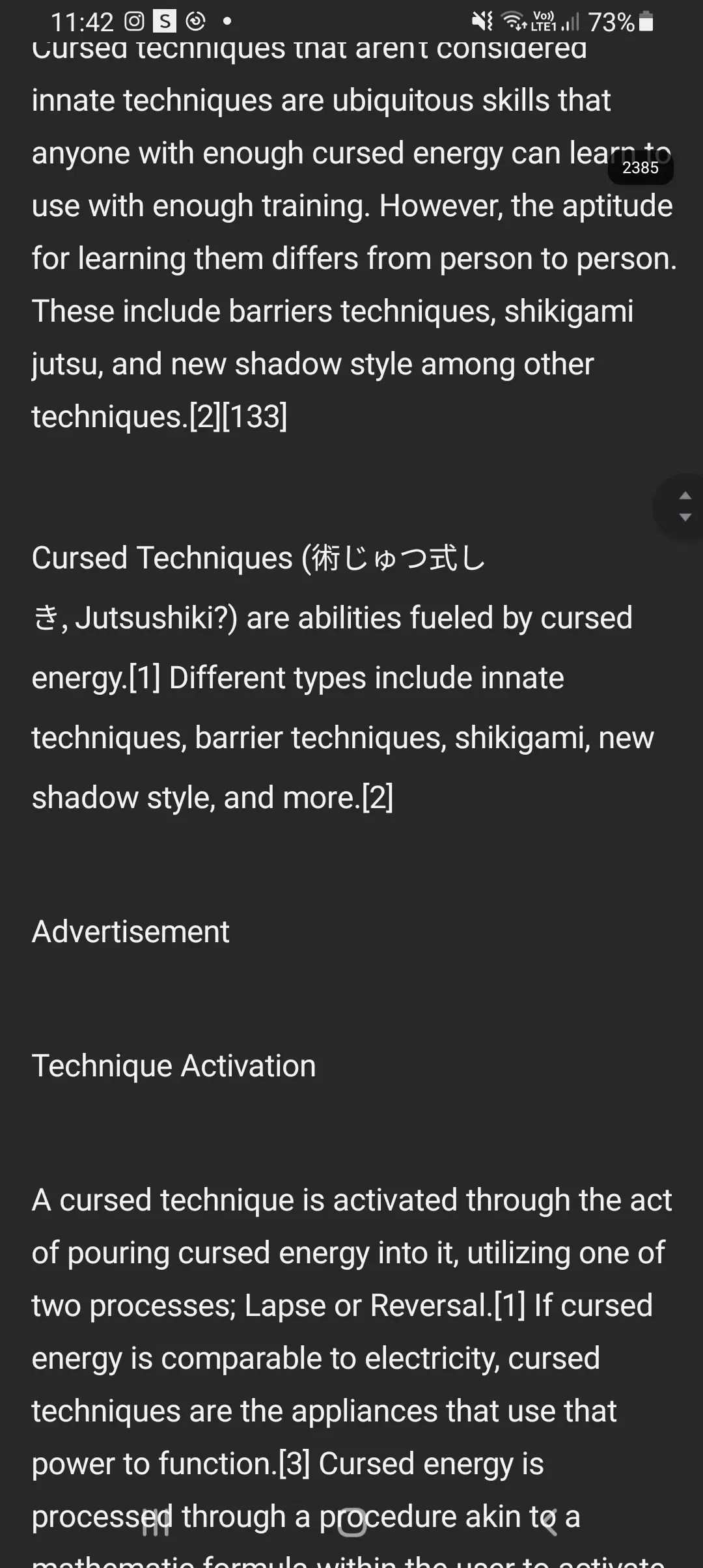 Avatar of Sukuna , Satoru Gojo , Geto Suguru , etc.