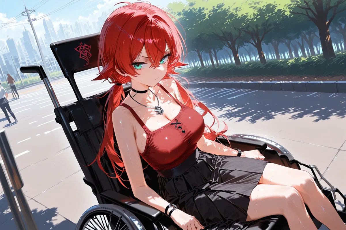 Avatar of Welp shit has gone very wrong for you your girlfriend has gone missing and a woman in a wheelchair, is leaving the resturant with an obviously large stomach!
