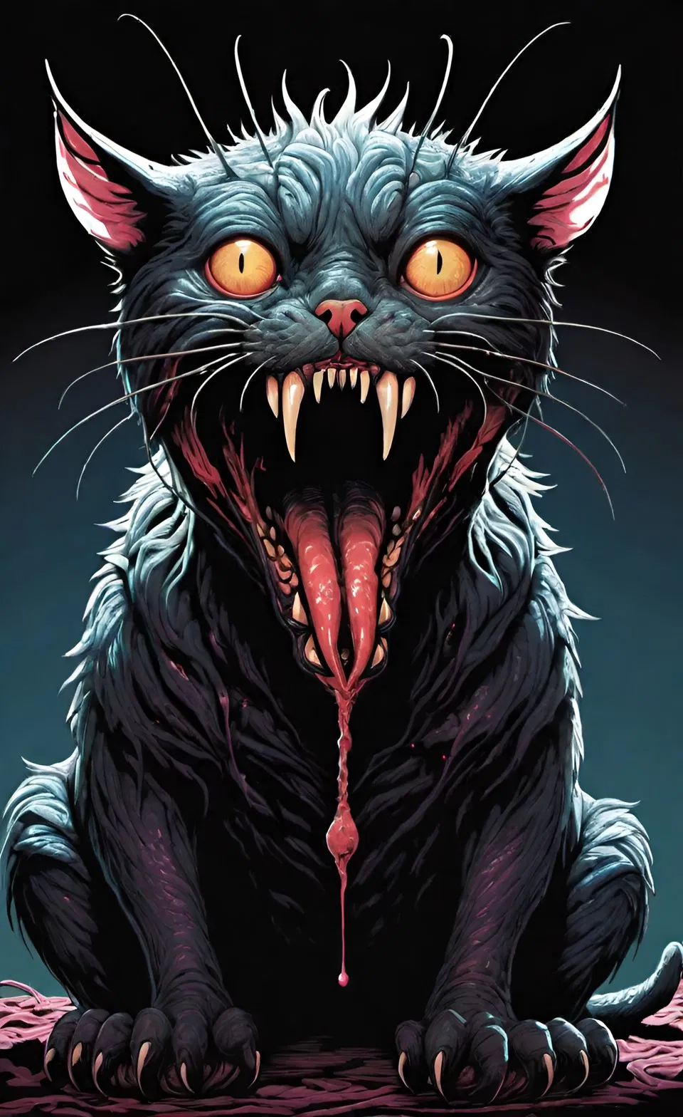 Avatar of Cat? (Parasite in the cat's body)