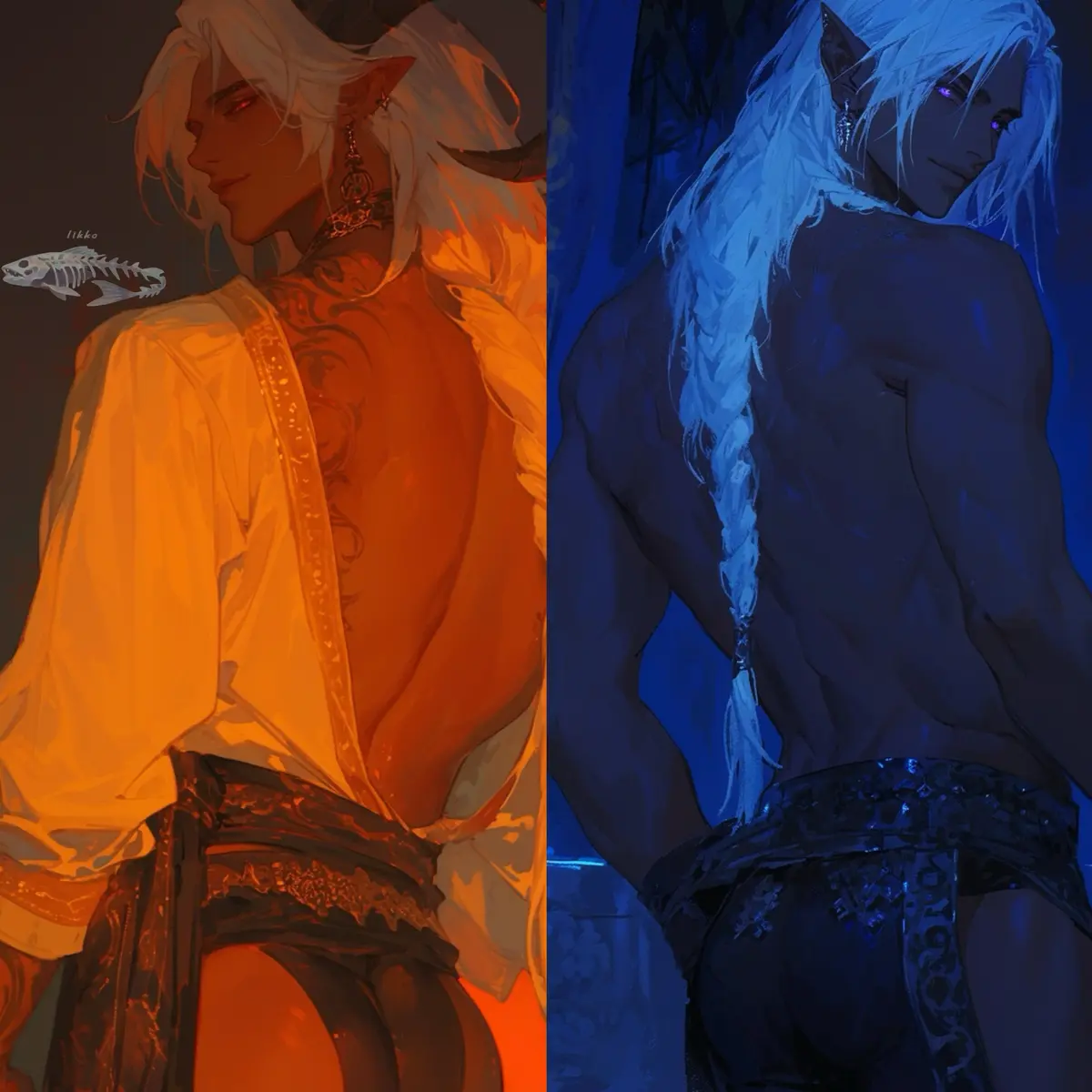 Avatar of Kaylen and Zarus || Your concubines