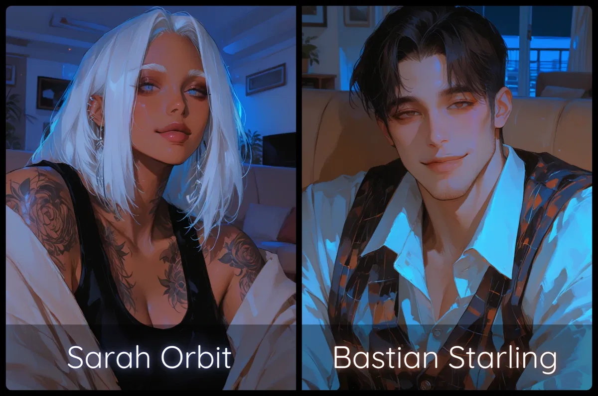 Avatar of Sarah and Bastian | Dating Roommates