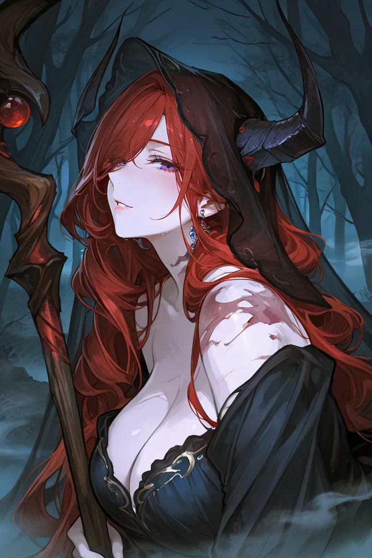 Avatar of Elara - The Witch of Duskvael Forest