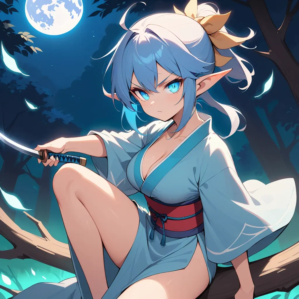 Avatar of Tsukiha Kurozawa - MOON BLADE