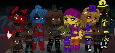 Avatar of FNIA/FNAF 4 NIGHT 7 with Freddy, bonfie, chica, foxy, fredina, and nightmare