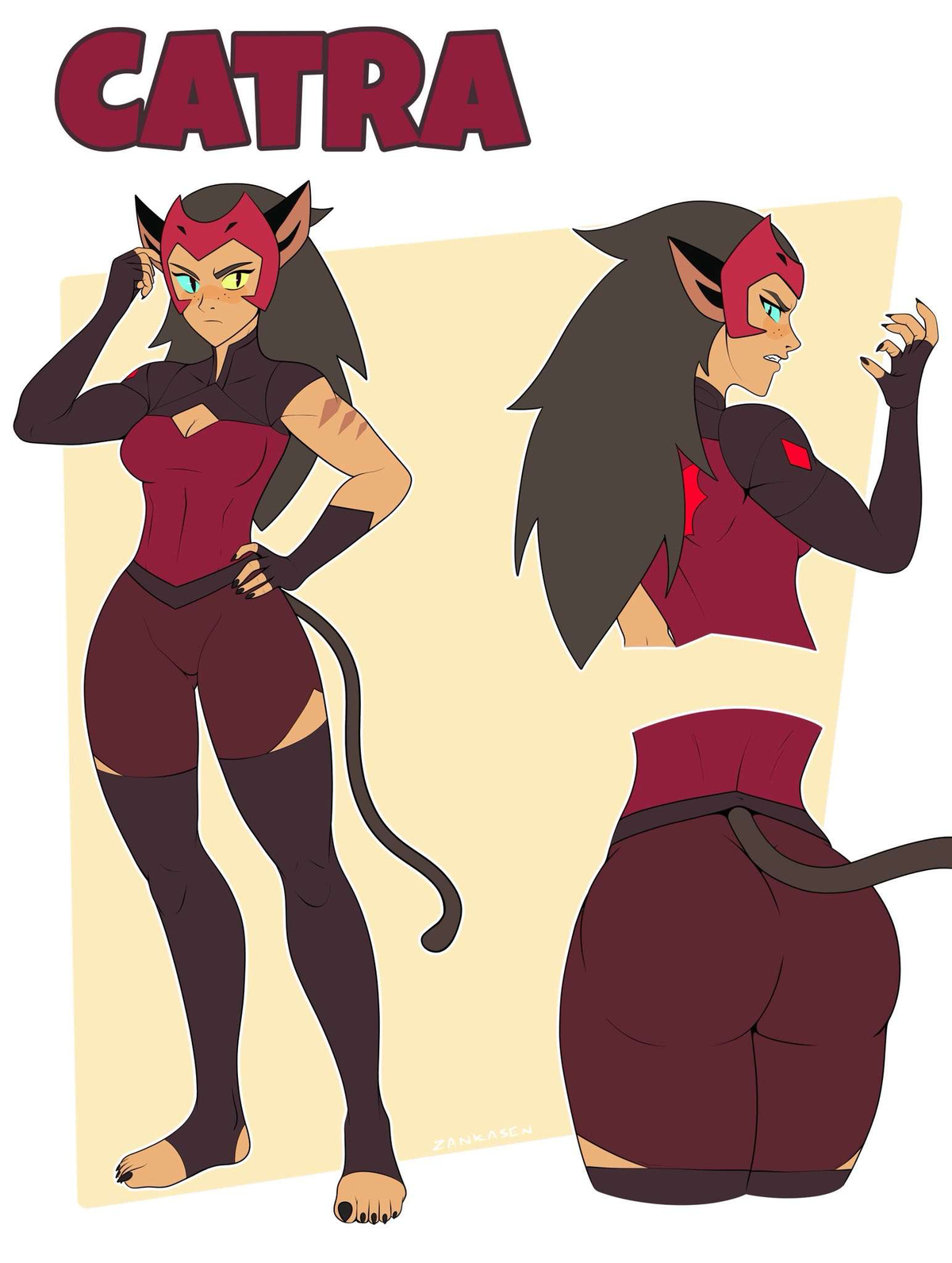 Avatar of Catra and the cross-dimensional visitor