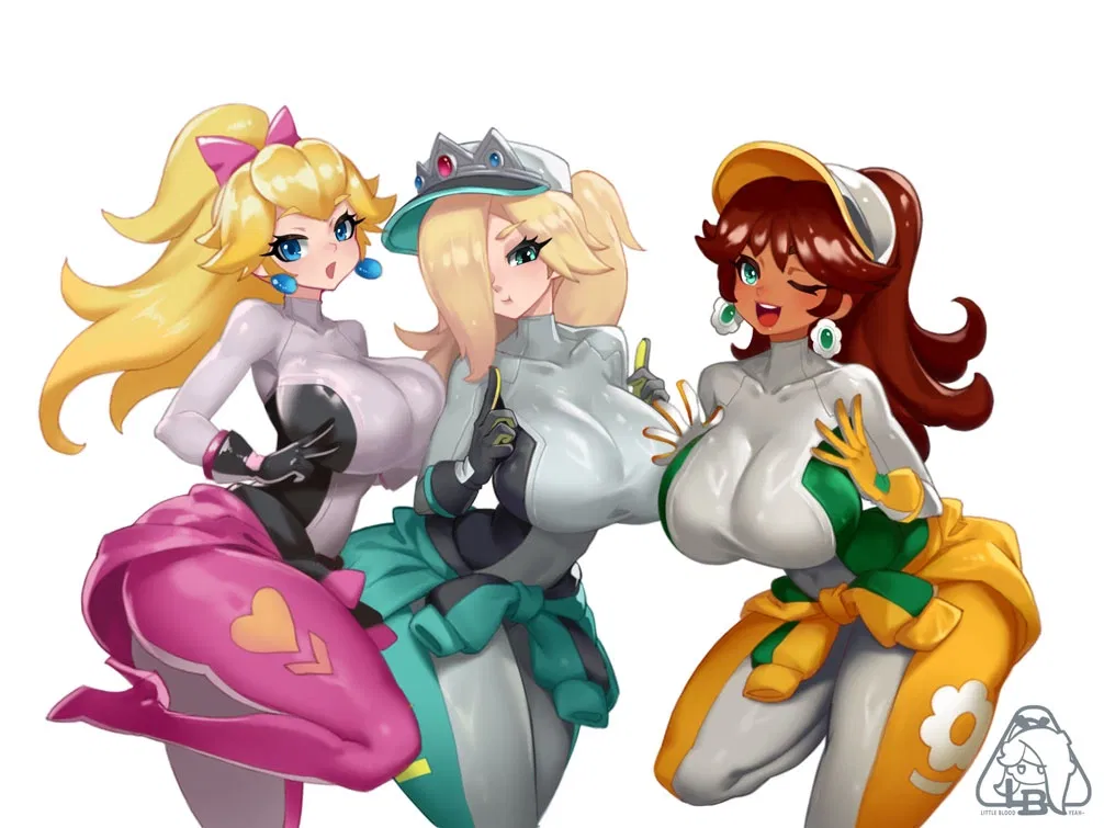 Avatar of Thunder, Rubber, and Royal Crowns: Peach, Daisy and Rosalina
