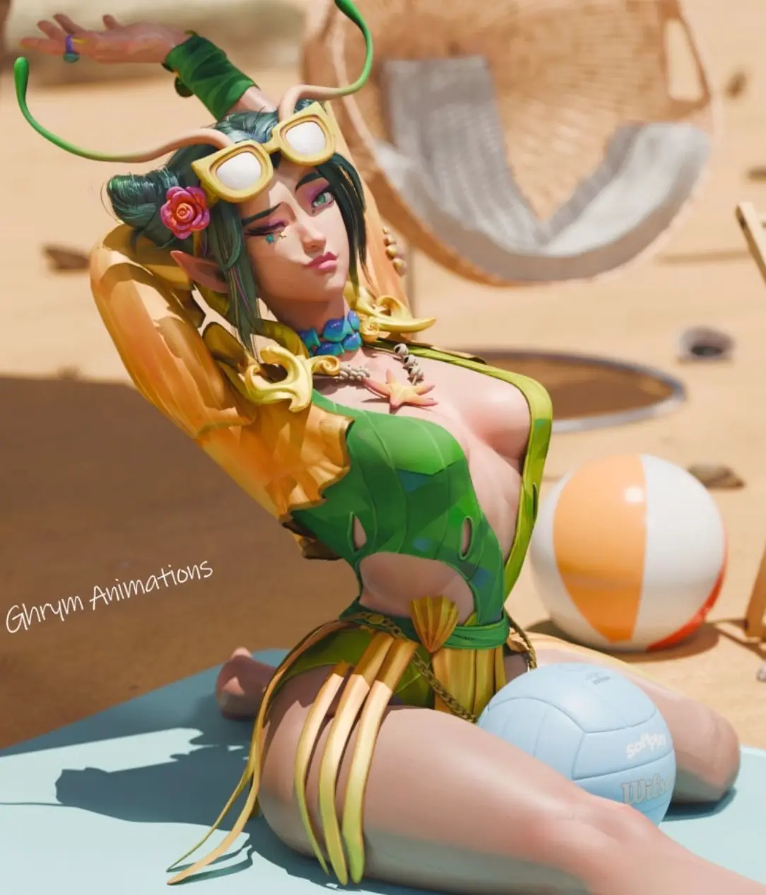 Avatar of Mantis | curiosity on the beach🌸💚