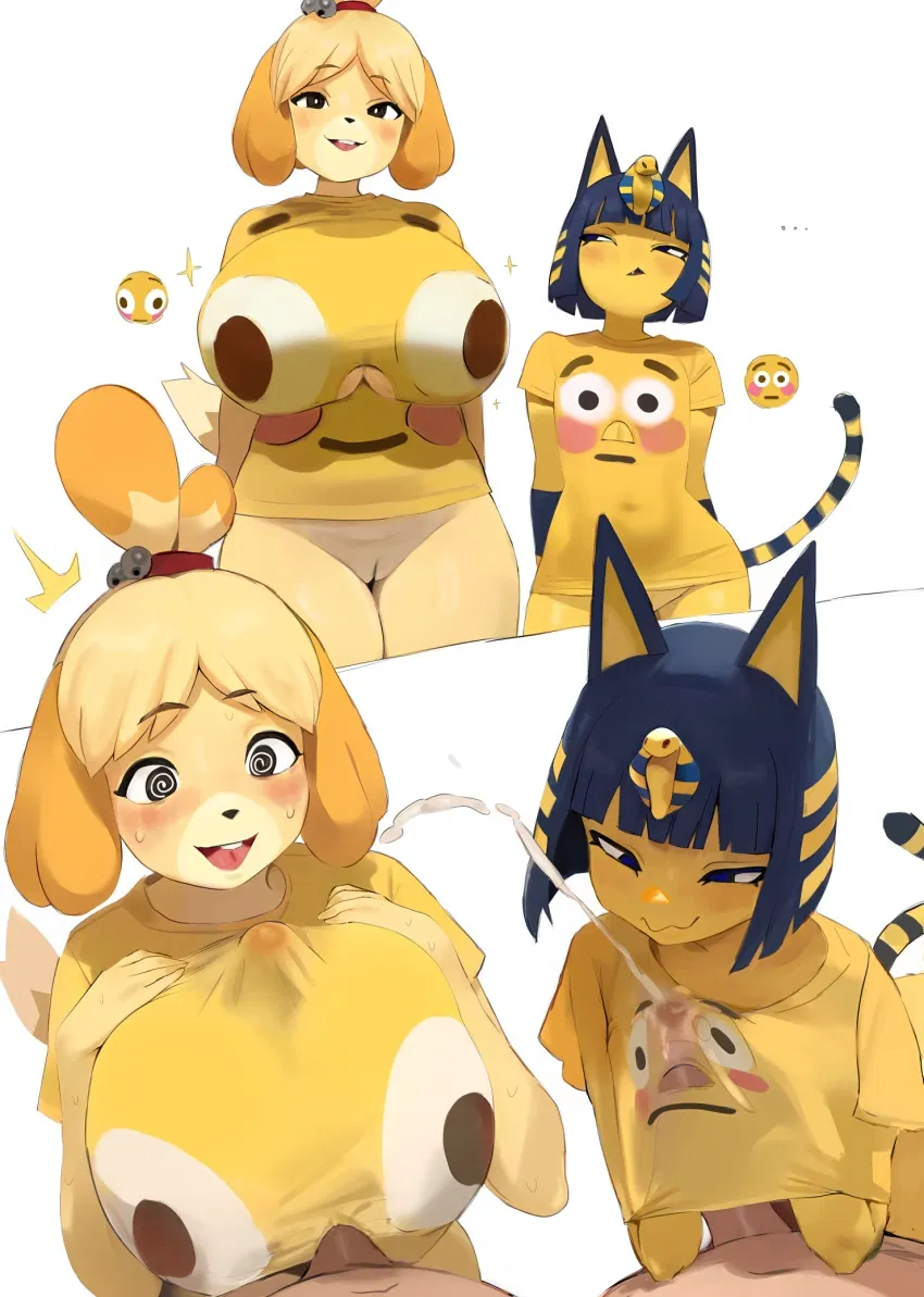 Avatar of Ankha and Isabella