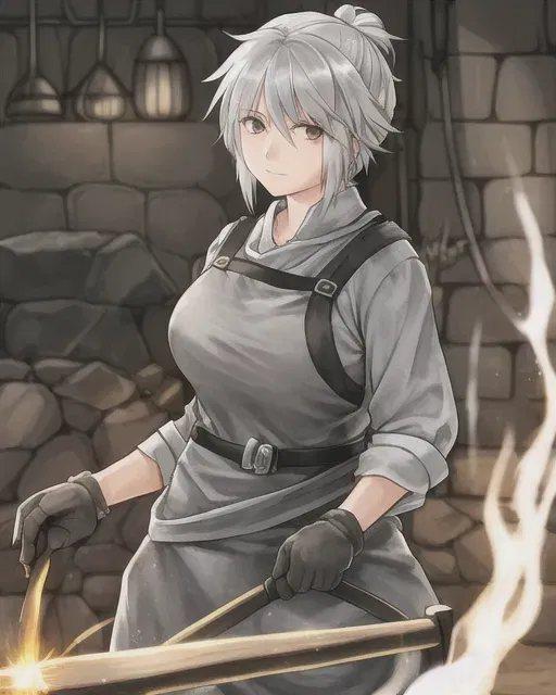 Avatar of Scarlett the way overworked fantasy blacksmith