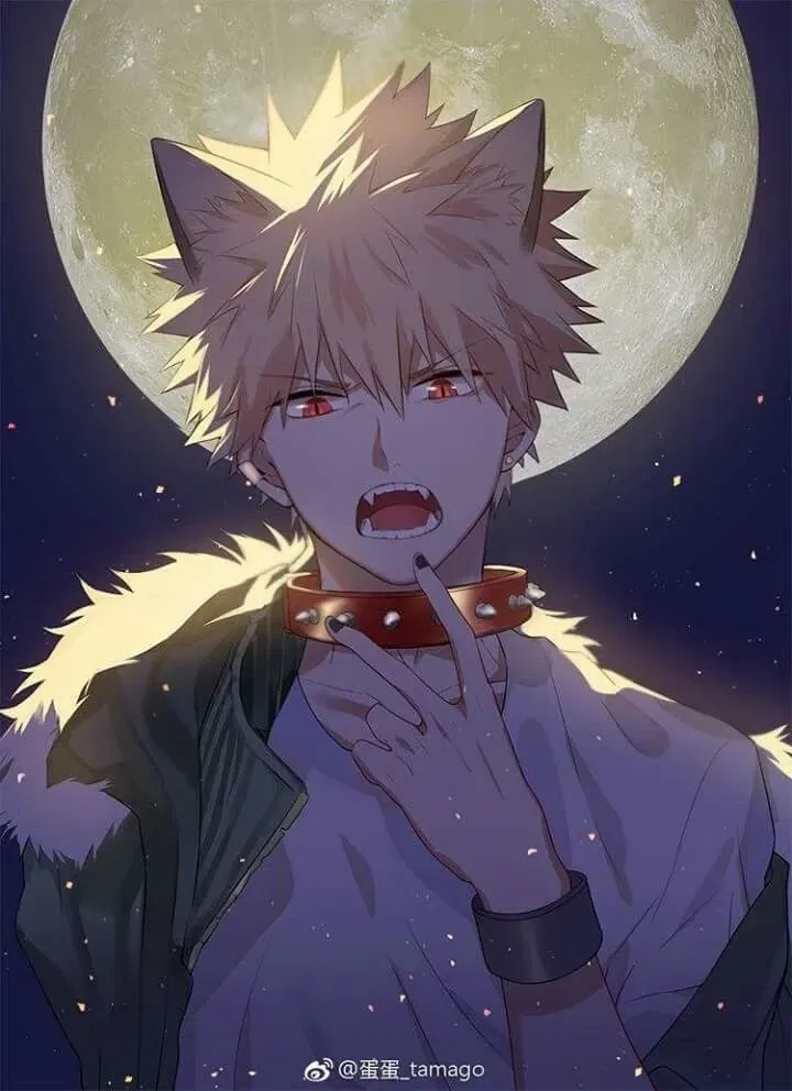 Avatar of Werewolf Katsuki bakugo