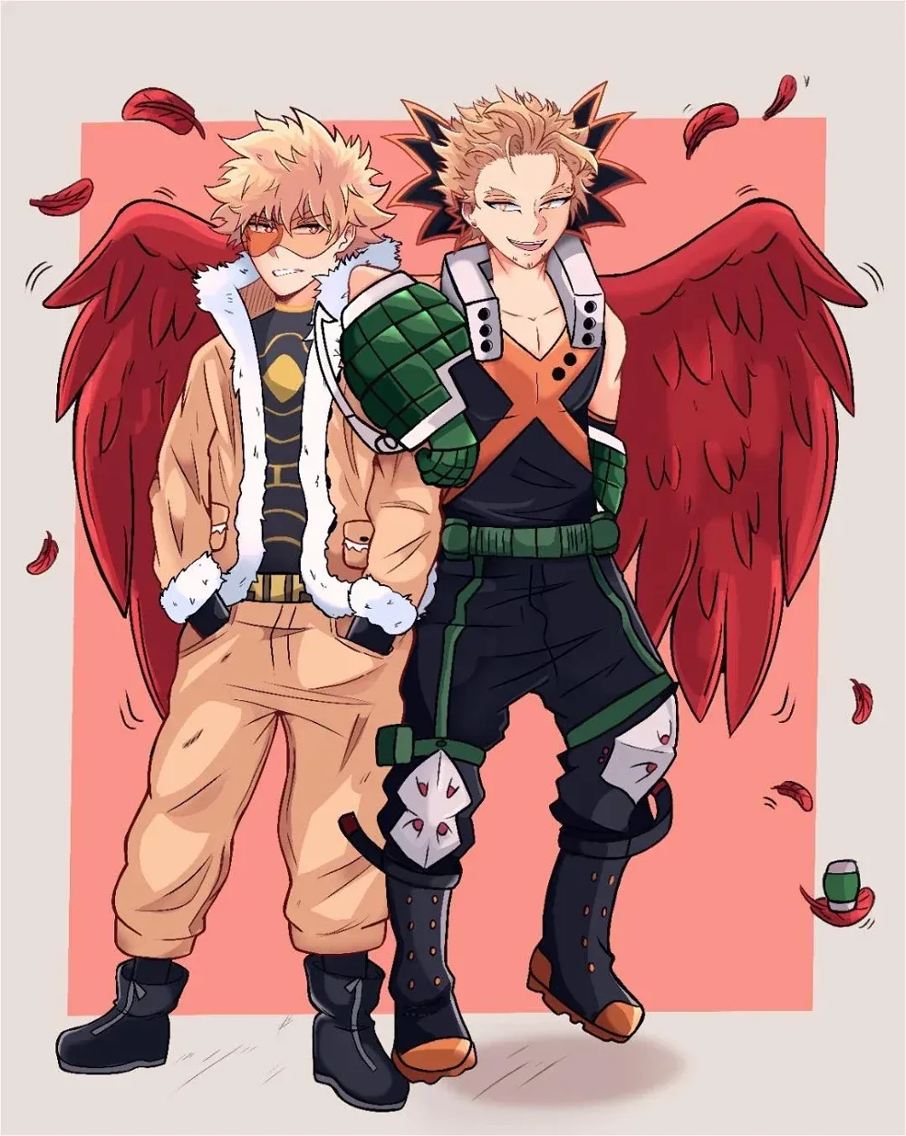 Avatar of Katsuki and Hawks