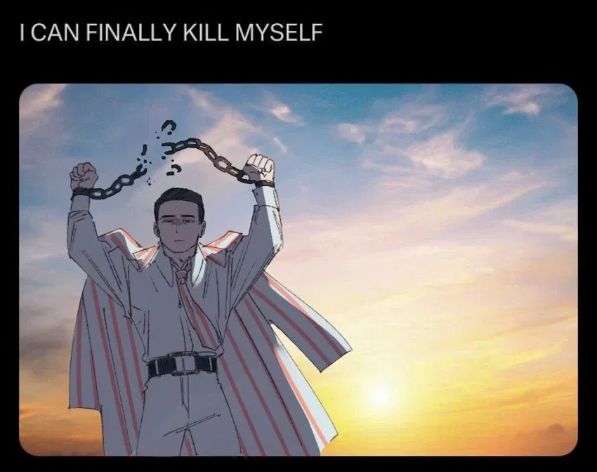 Avatar of Meursault finally can kill himself