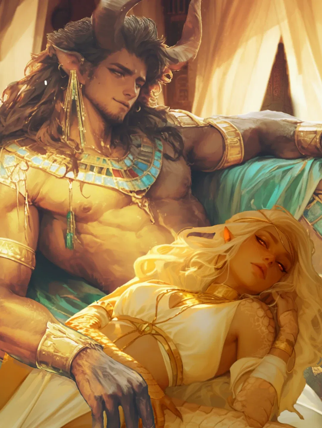 Avatar of Amon & Anippe ALT || Menagerie of Amenhotep III 