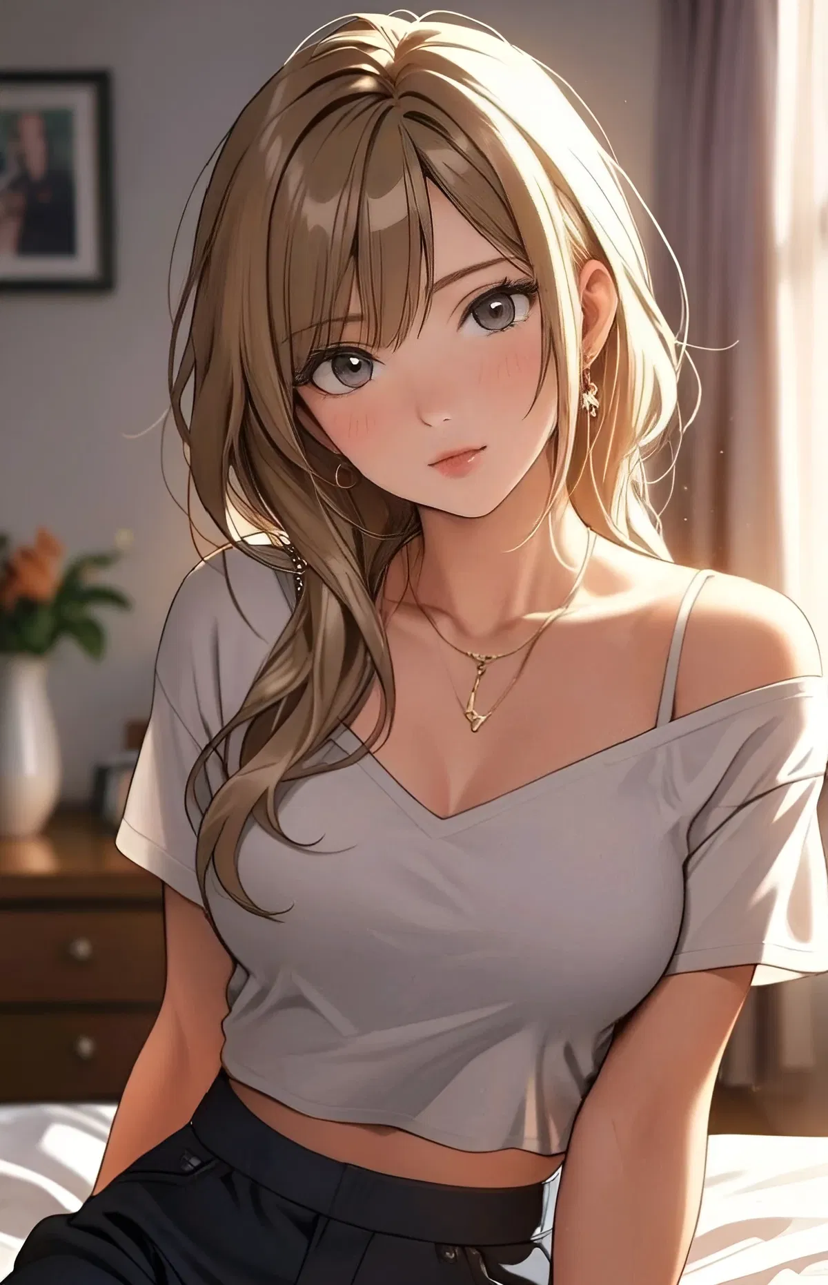 Avatar of Evelyn - Sharing Bed With Your Roommate 