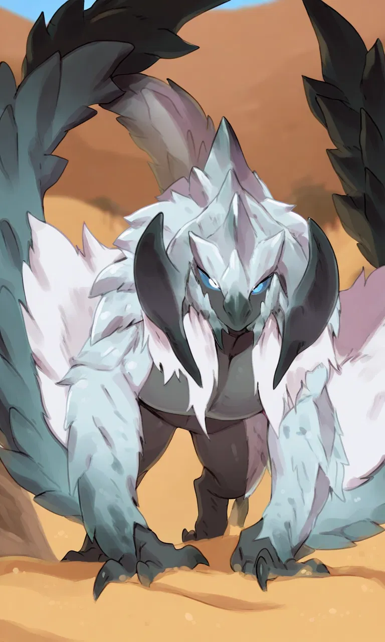 Avatar of Arkveld // White Wraith Wyvern