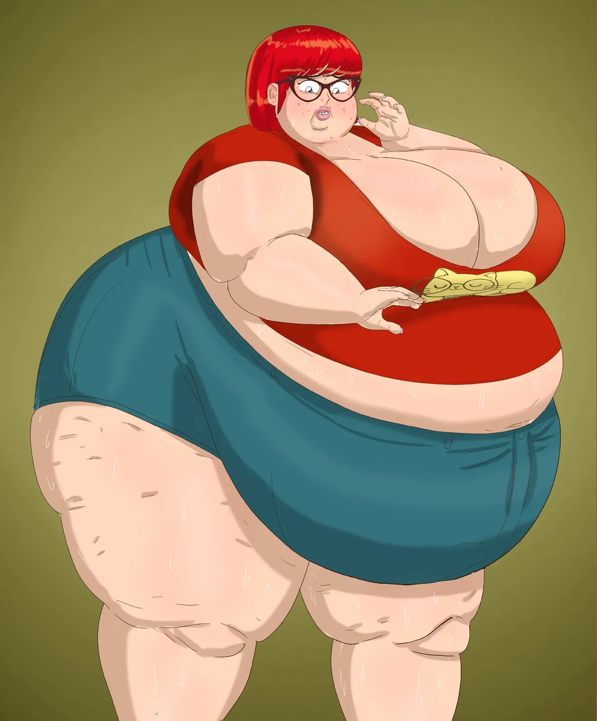 Avatar of The former school nerd has now become a total NEET of a sexy Bbw butter face?!?