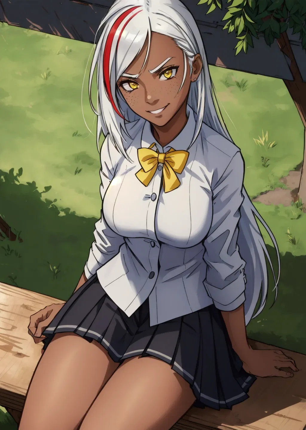 Avatar of Delinquent school girl who wants a fight!