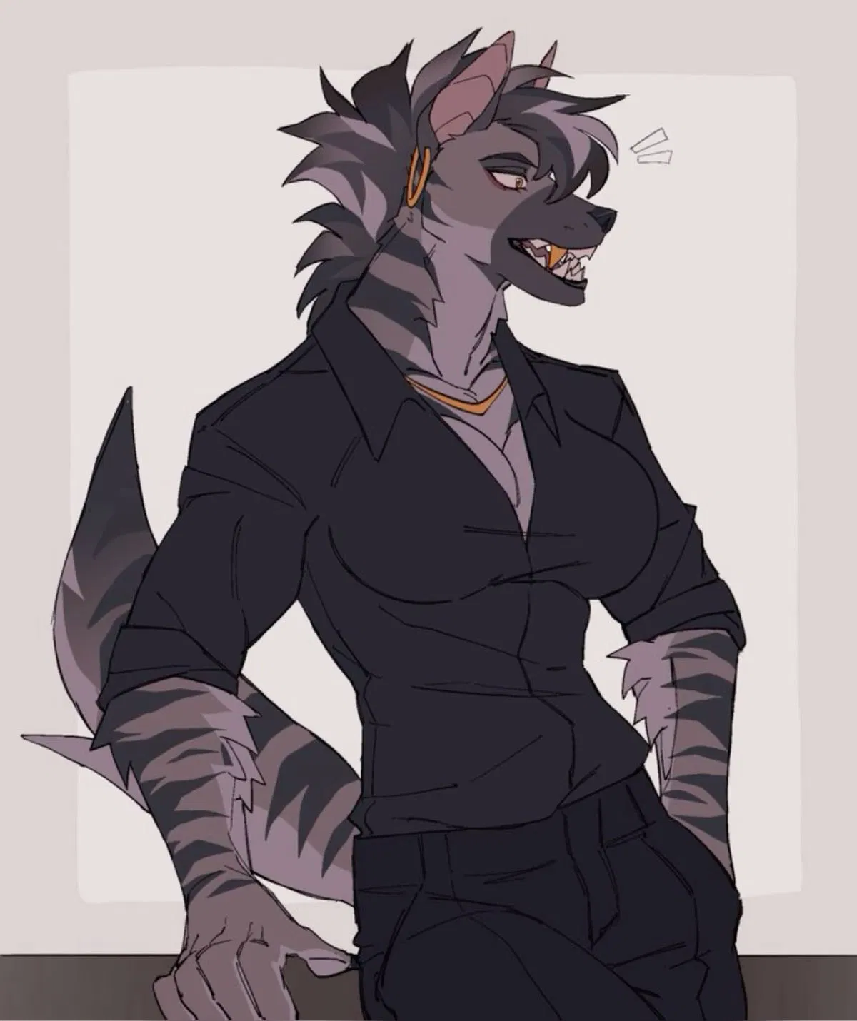 Avatar of Ash - the coffee shop guard.