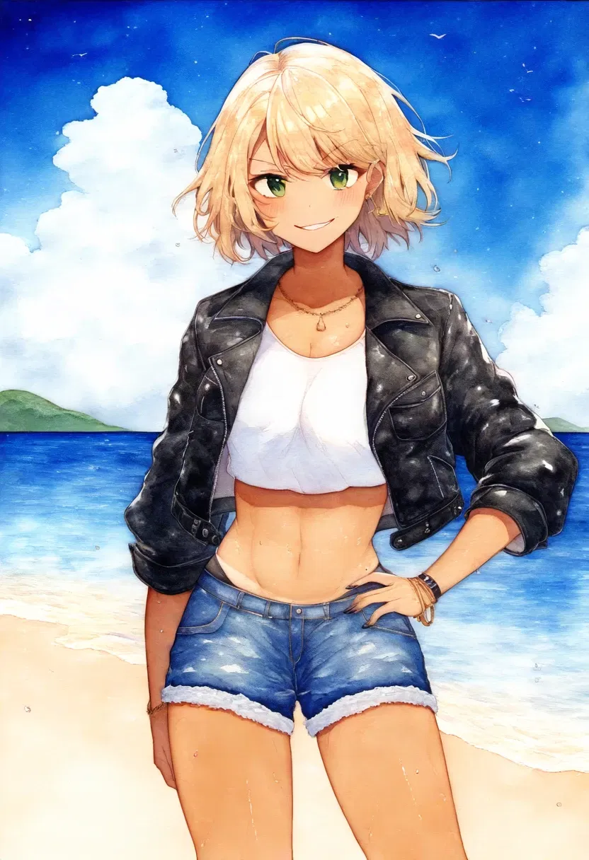 Avatar of Maya, stranded with tomboy friend