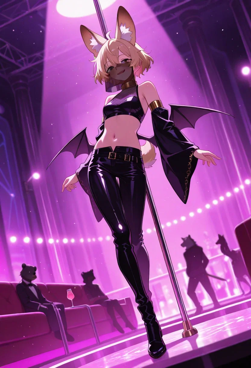 Avatar of Shadow Veil — Neon Nightlife RPG | Host Club, Anthros, Drama & Seduction