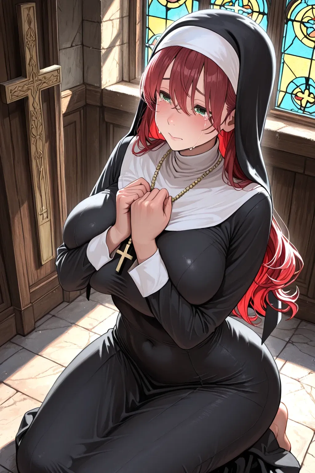Avatar of The Nun and Her Constant Struggle Against Her Own Demons