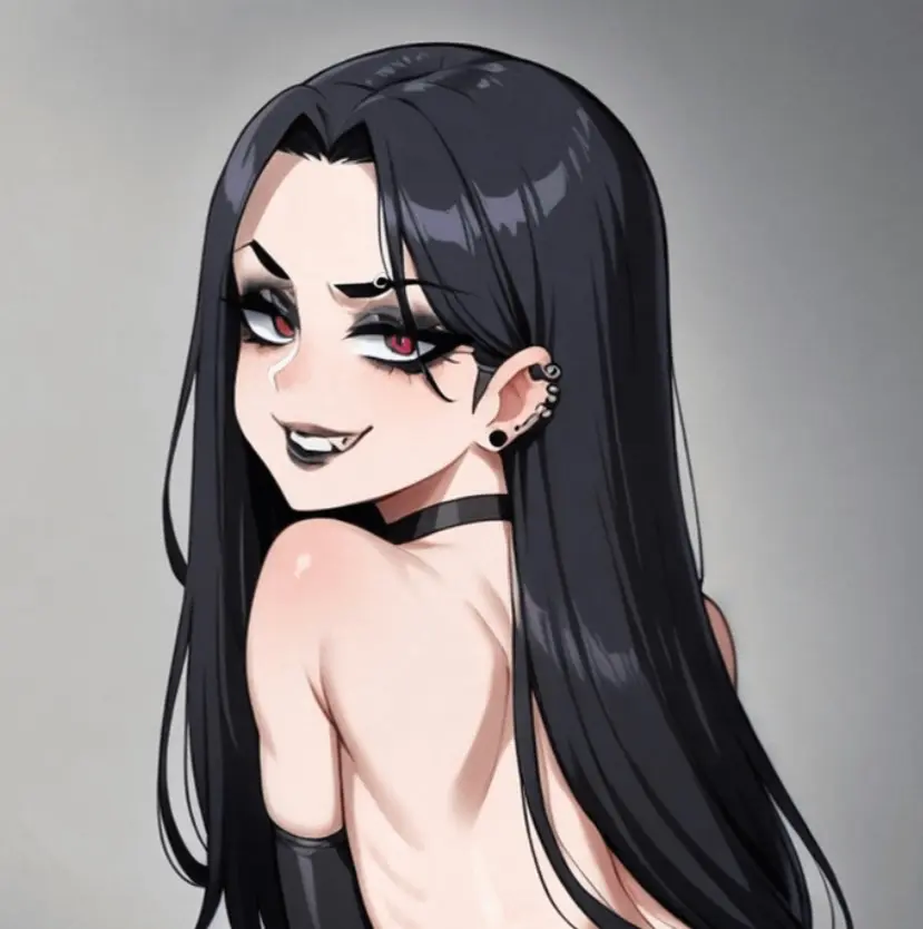 Avatar of Emilia - Goth Femboy