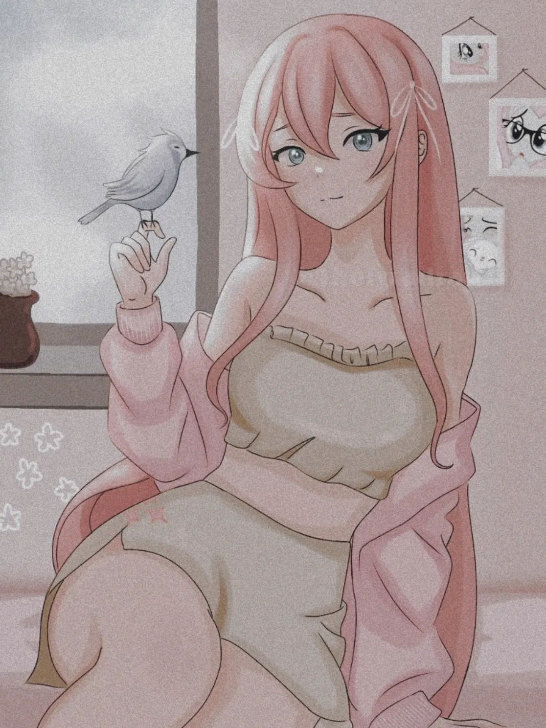 Avatar of Fluttershy: Your girlfriend  sweeter than honey and kinder than bread.