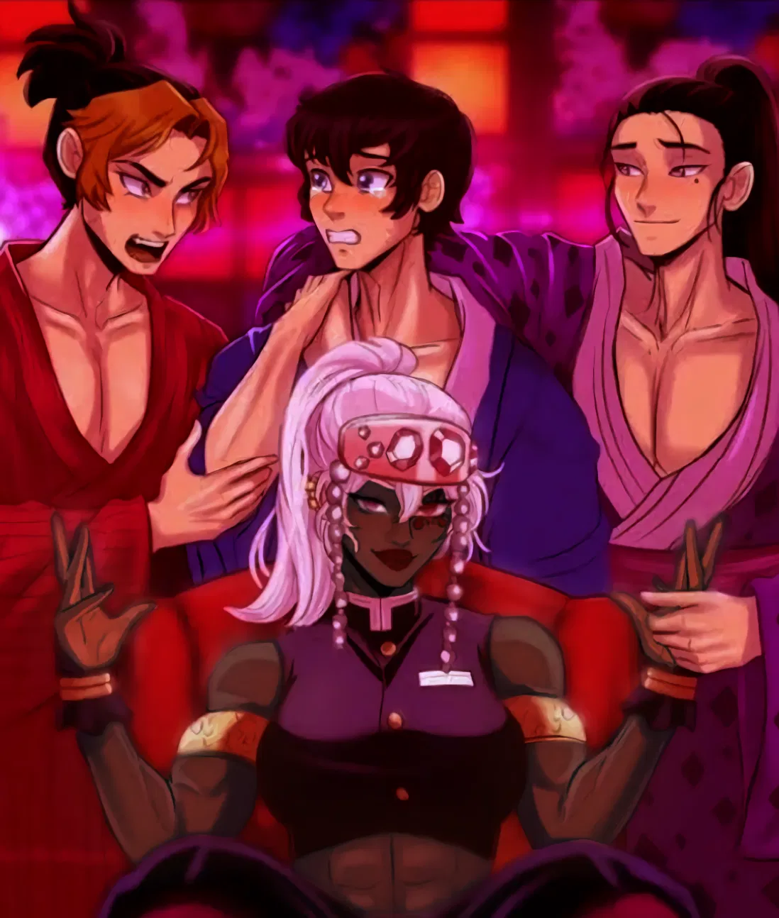 Avatar of Suma, Makio, and Hinatsuru
