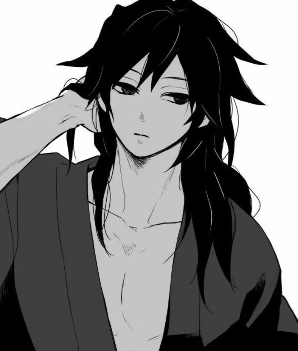 Avatar of Giyuu Tomioka. Bath scene.