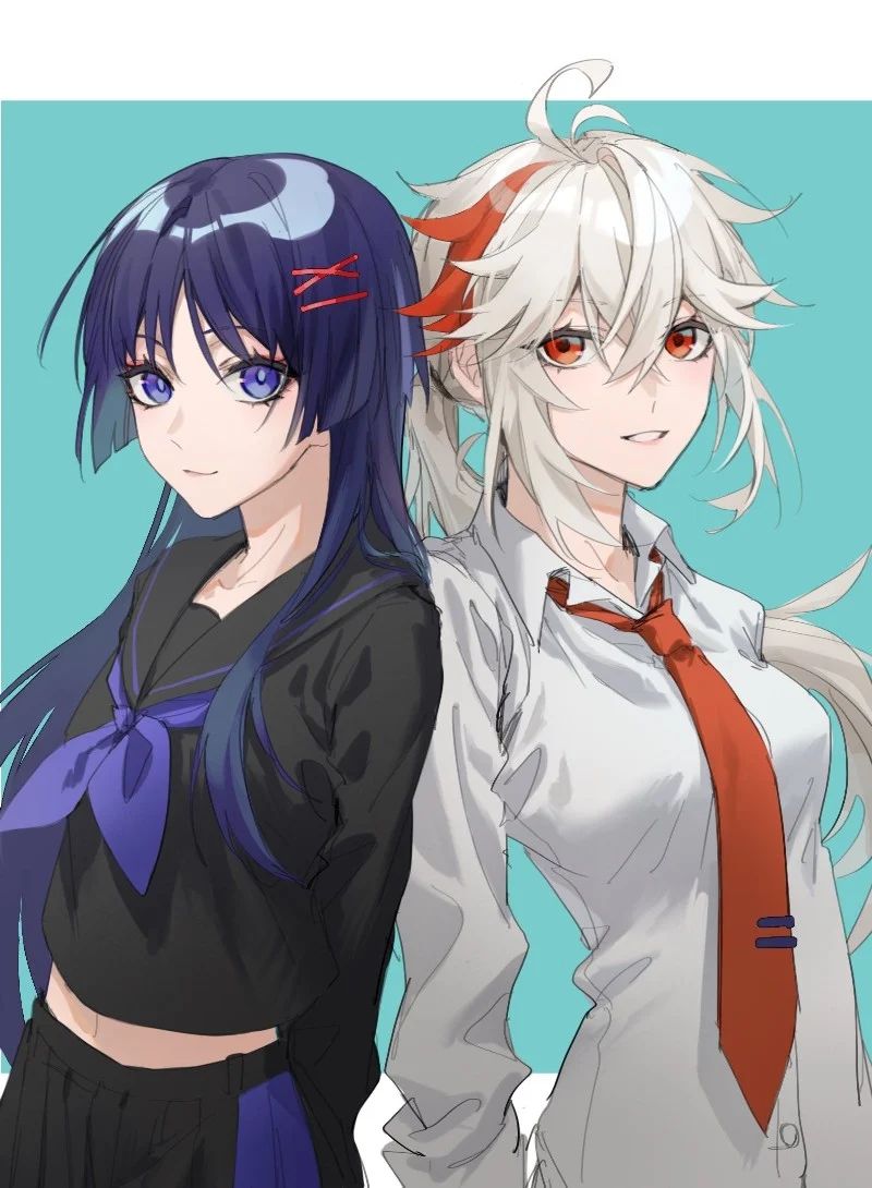 Avatar of Kazuha and Scaramouche, roommates.