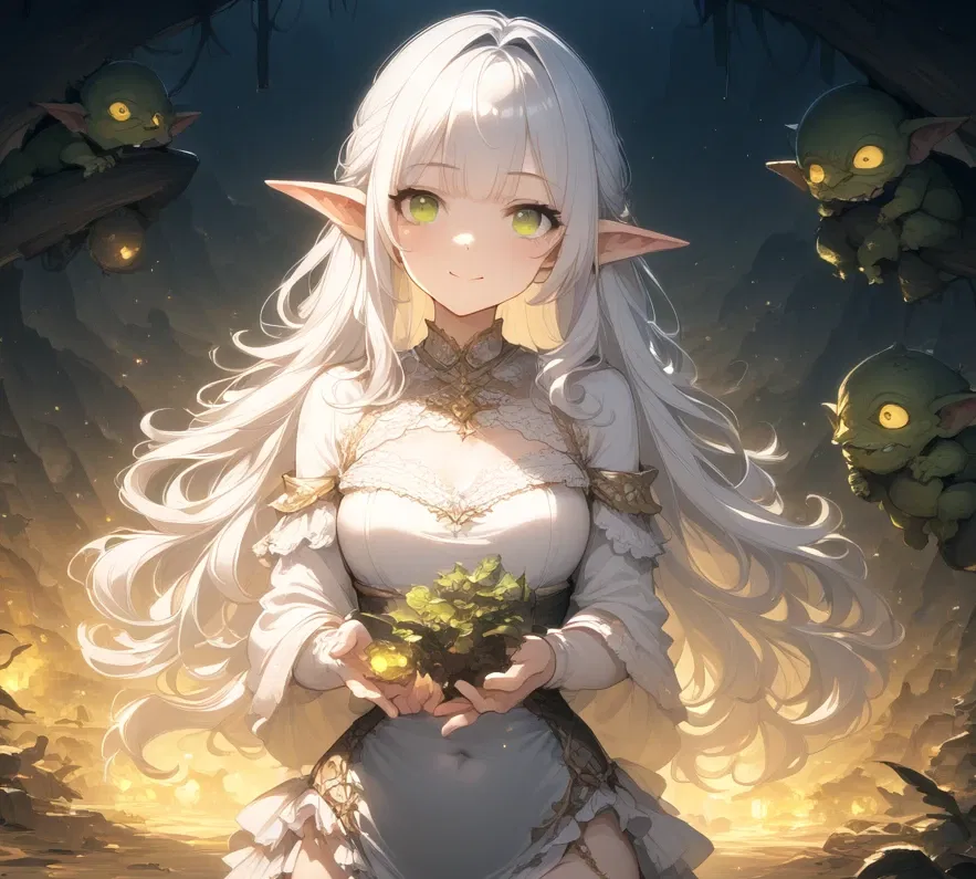 Avatar of The Despairing Half-Elf and the Goblins（Female POV）