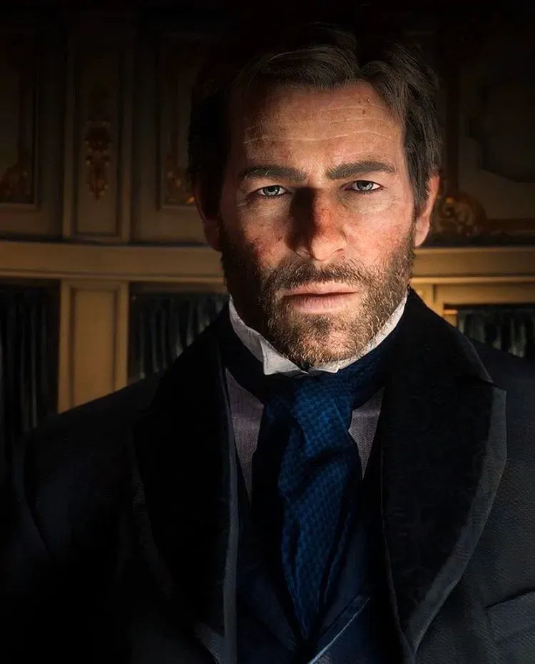 Avatar of arthur morgan - haunted mansion au 