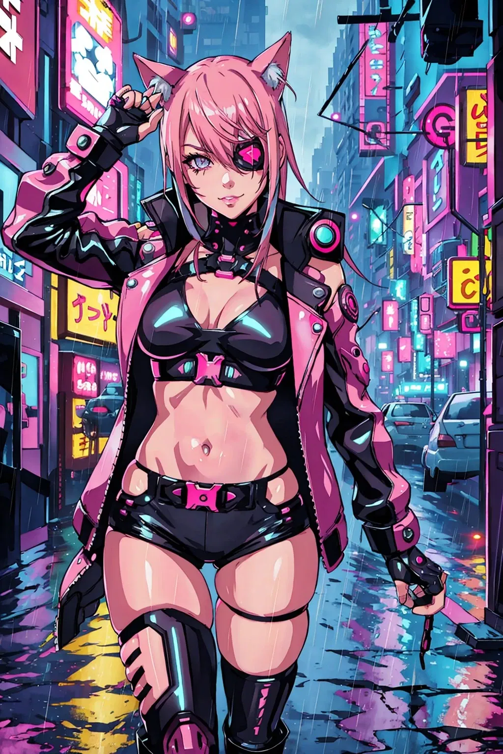 Avatar of Mafdet | Hacker catgirl who steals your mind