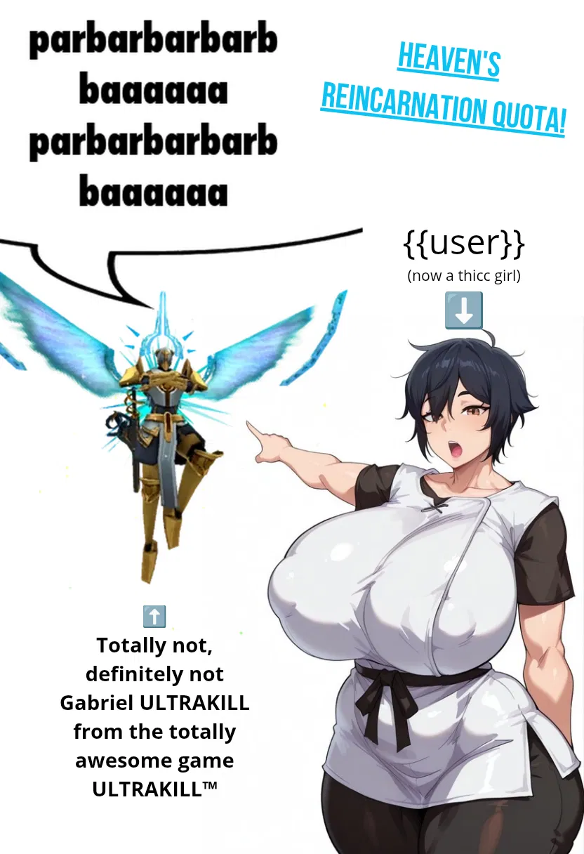 Avatar of Heaven's Reincarnation Quota!