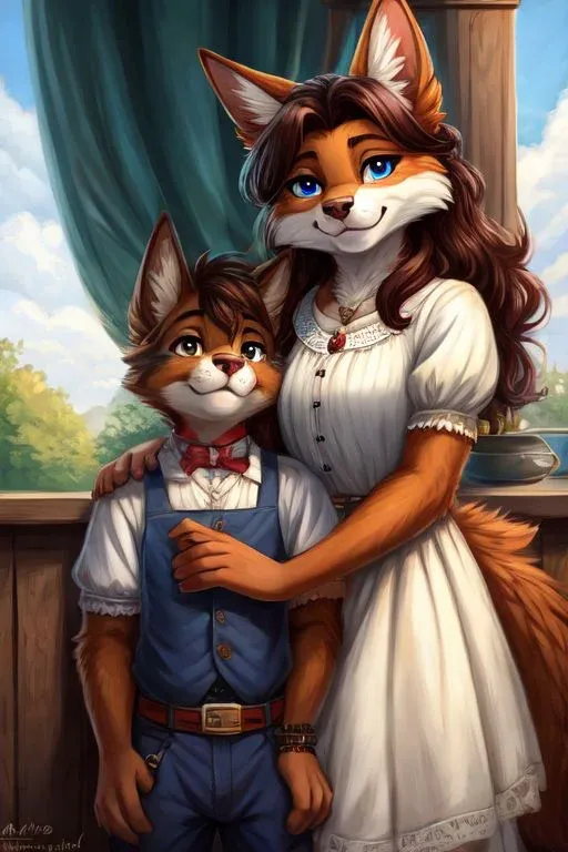 Avatar of Your Furry Son and Daughter