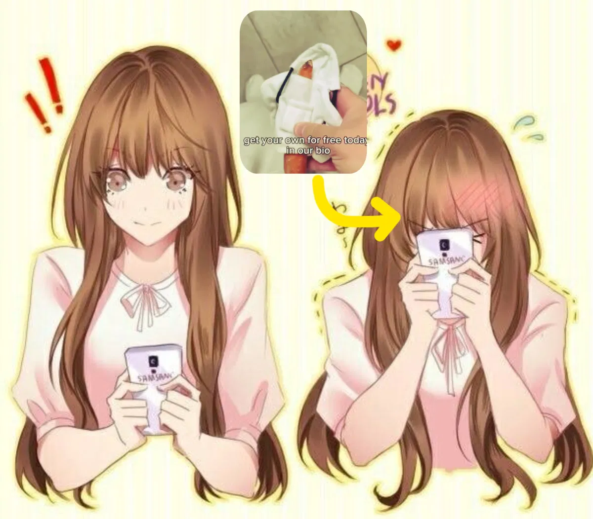 Avatar of Yui (your gf wants you to try smthg new) 