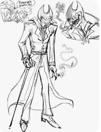 Avatar of Ink Demon (Mafia Au/Mr. R) 