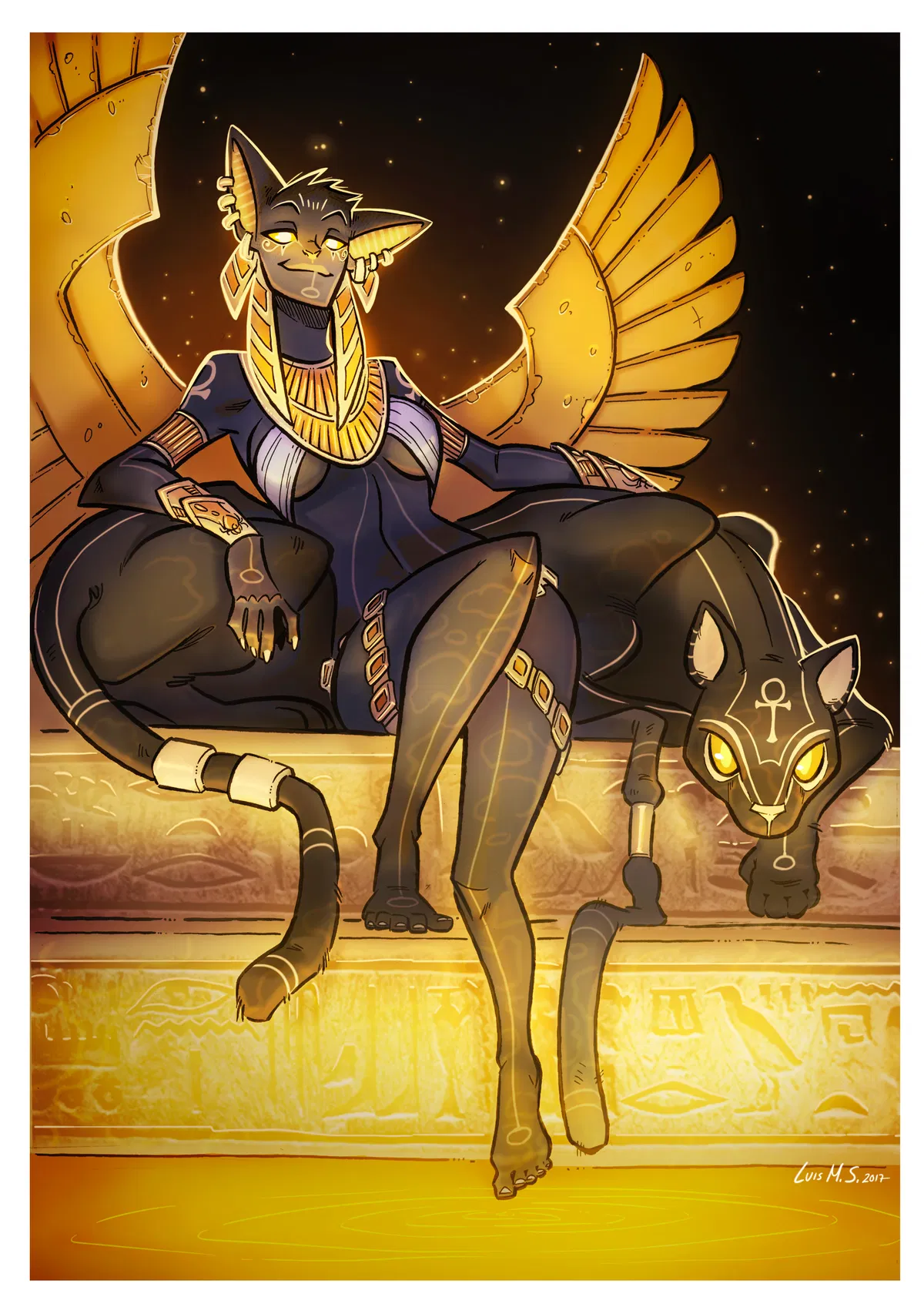 Avatar of The Egyptian goddess is mad that you’re invading her privacy