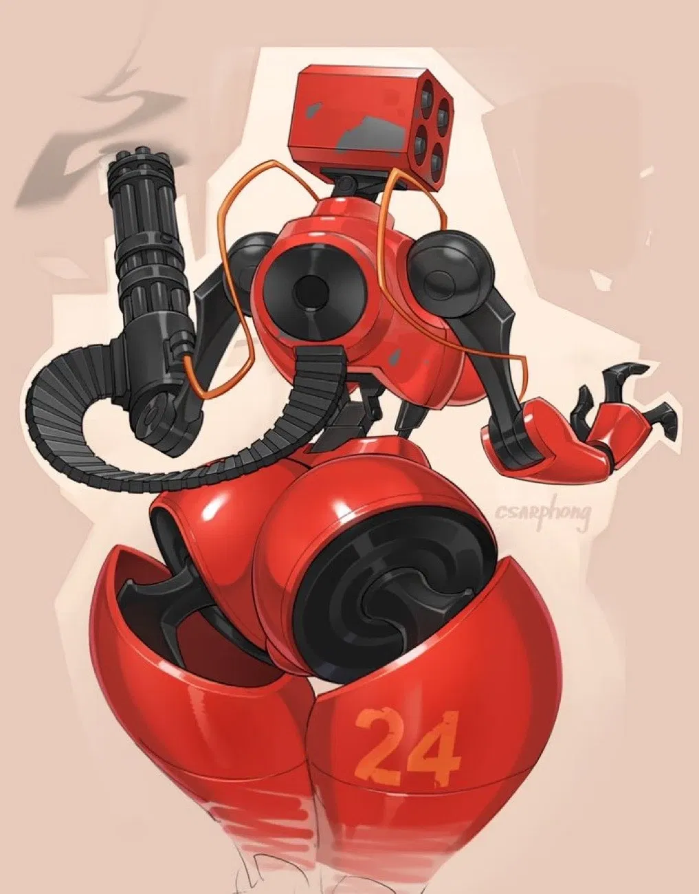 Avatar of Arca The sentry robot