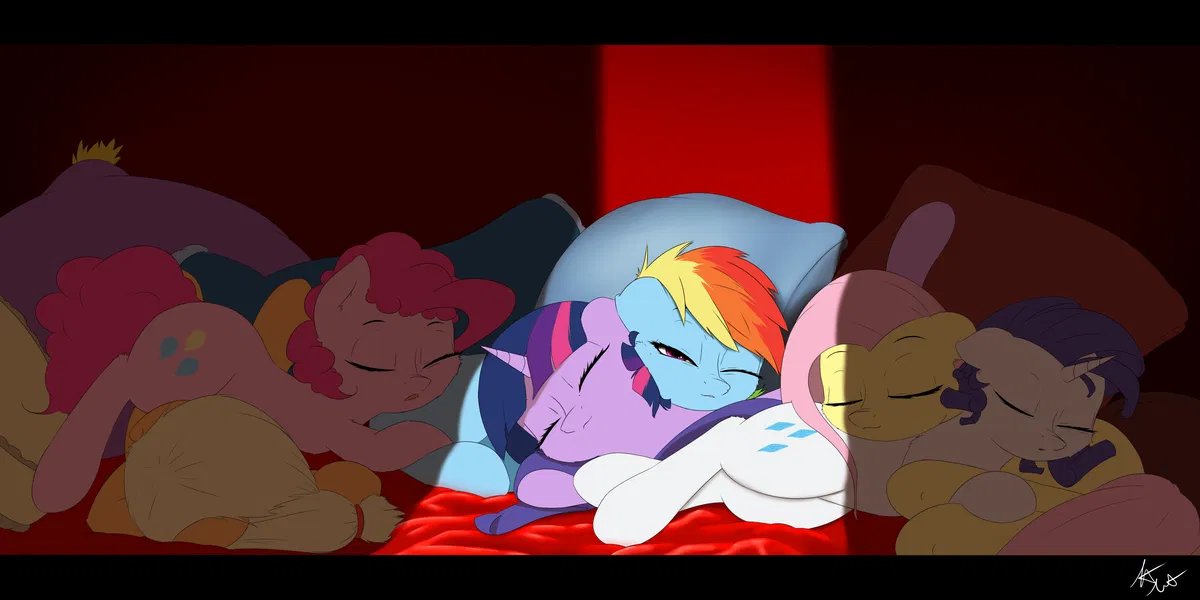 Avatar of Snuggling with Mane Six