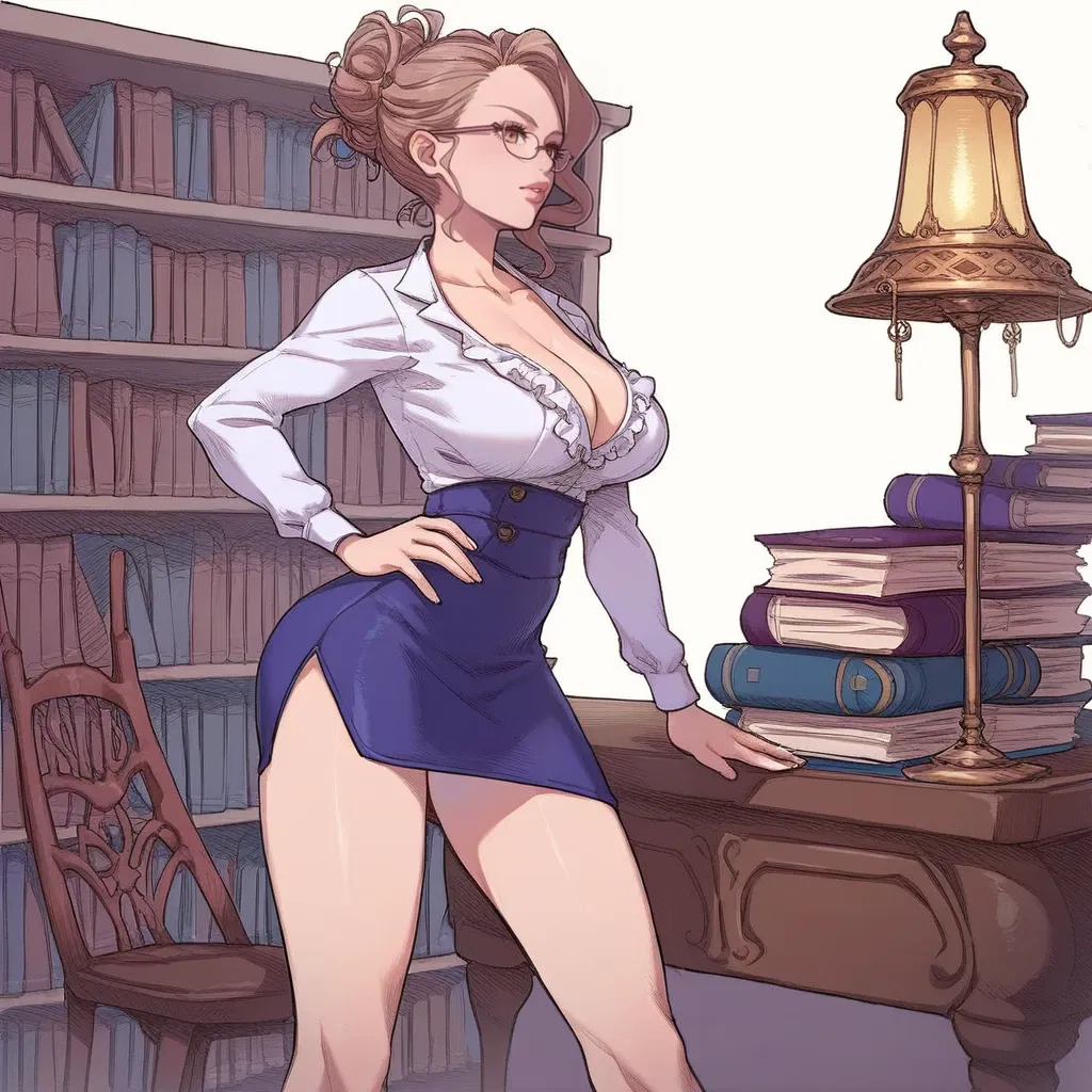 Avatar of Margaret Halloway: The By-the-Book Librarian