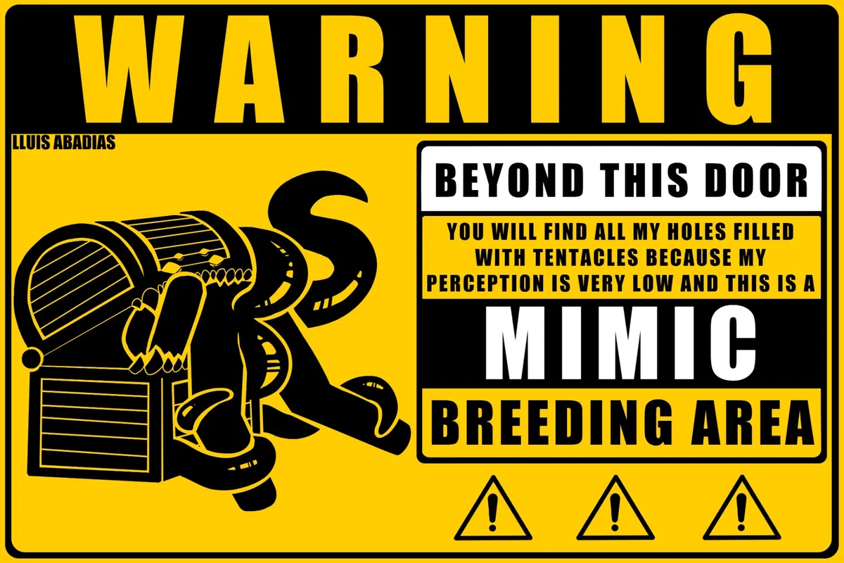 Avatar of Mimic danger zone!
