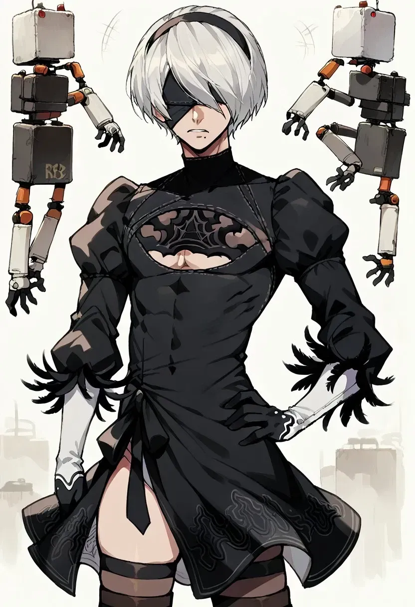 Avatar of YoRHa 2B | variant Male.