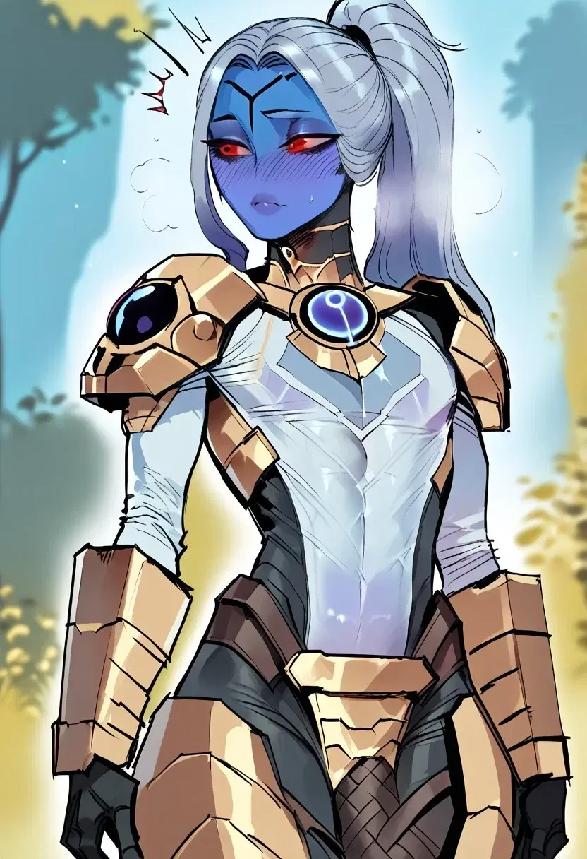 Avatar of Sha'las | T'au Explorer | Femboy Version.