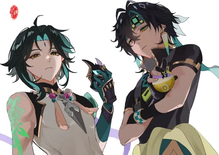 Avatar of Xiao & Kinich || Sharing (?)